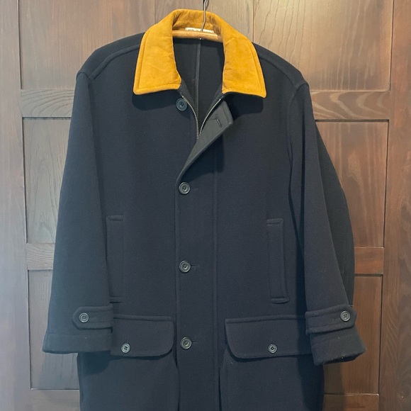 Vintage Jackets & Blazers - English Wool Hunting Coat ~ Made in England
